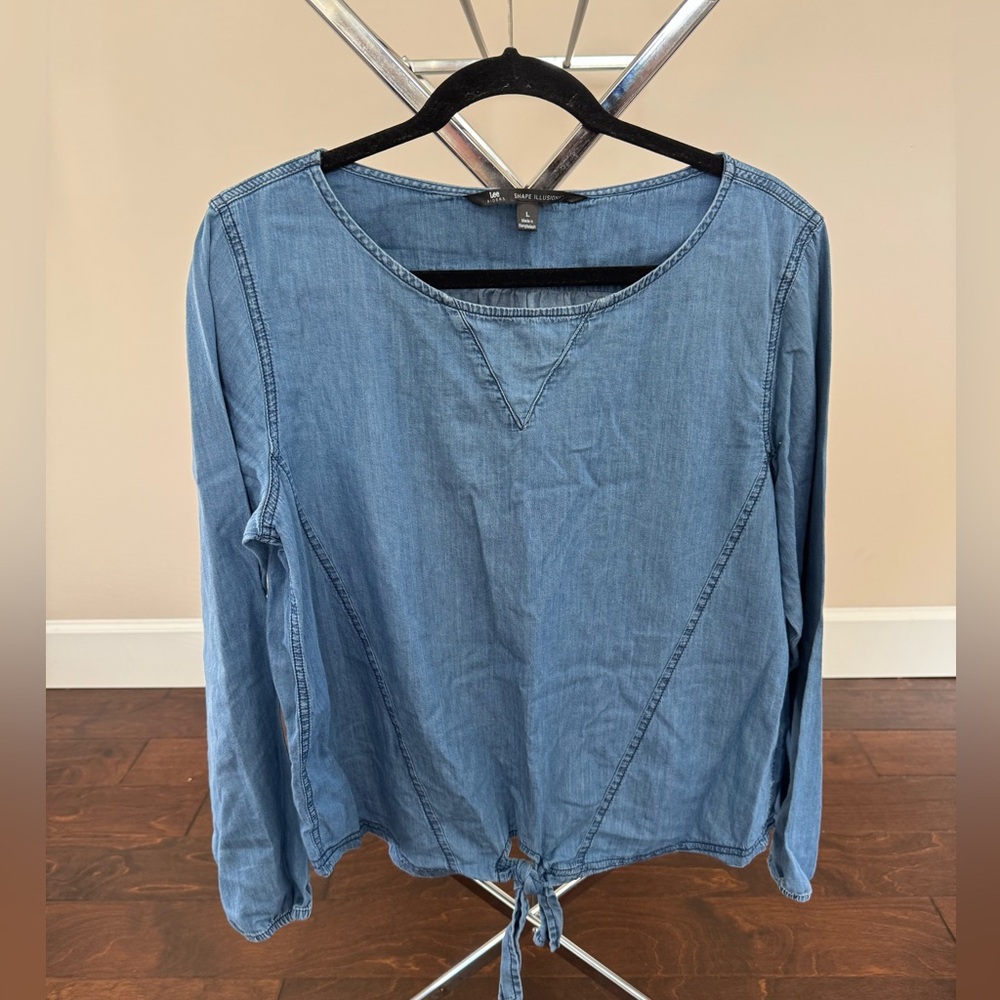 Lee Denim Blue Women's Blouse